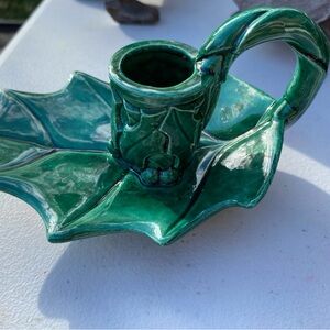 Vintage Ceramic Candle Holder